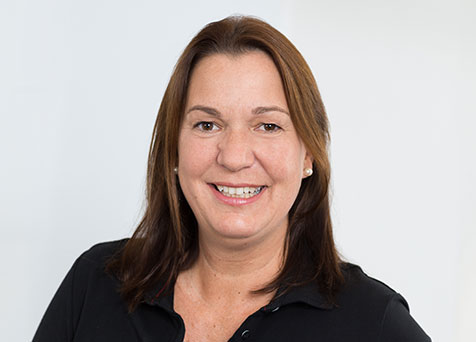 Foto unserer auf die Prophylaxe spezialisierten zahnmedizinischen Fachangestellten Stefanie Lack.
